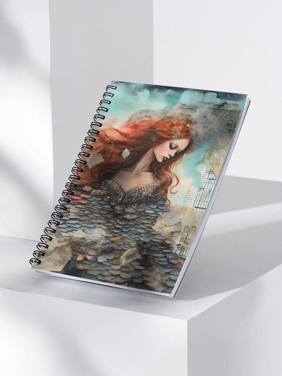 Ethereal Mermaid Dreams Spiral Notebook product image (3)
