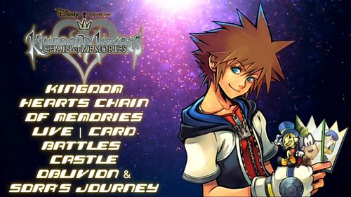 🗝️ Kingdom Hearts Chain of Memories LIVE! 🗝️
Castle Oblivion awaits as Sora battles through memories with the power of cards!...