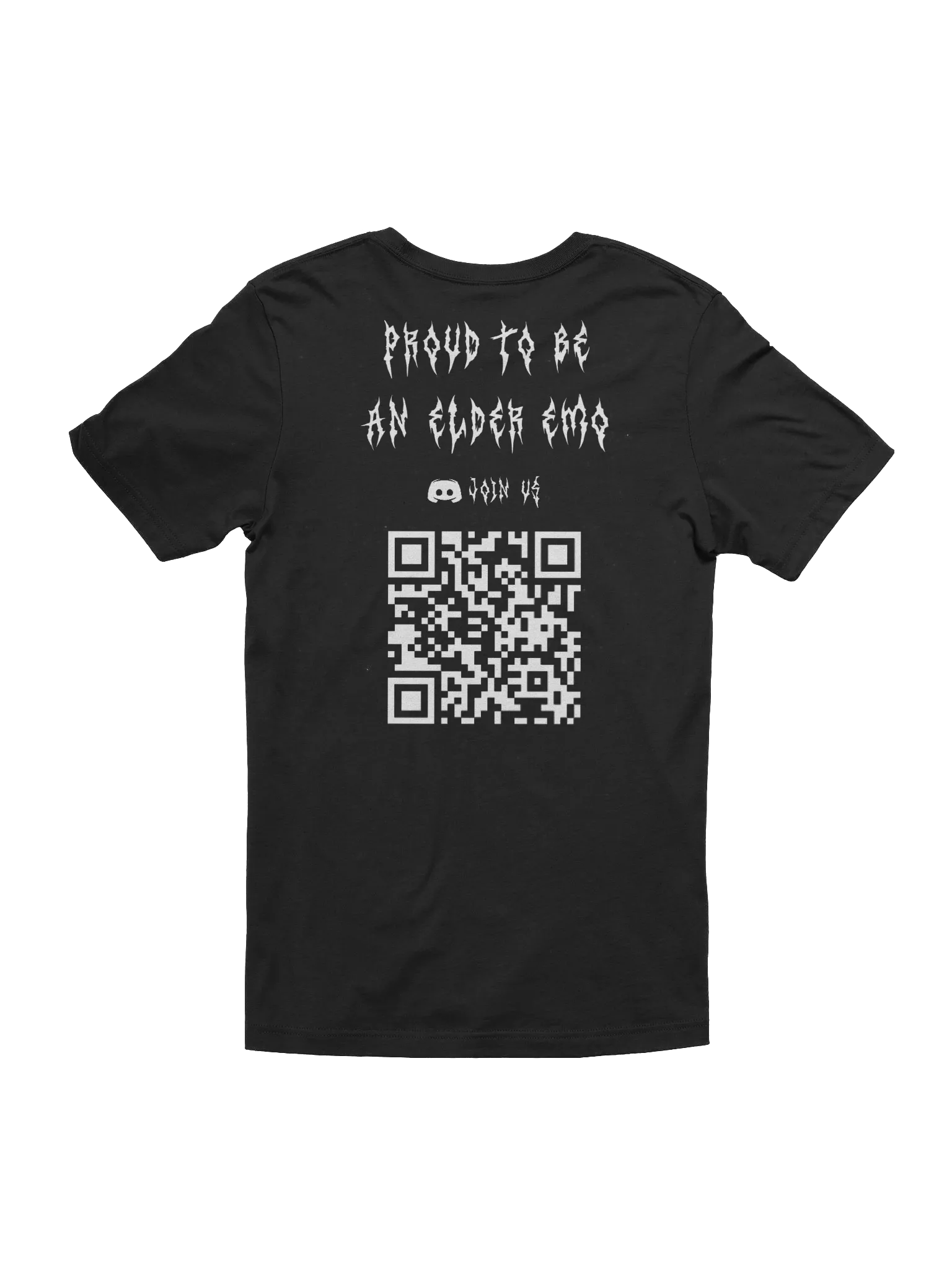 Proud To Be An Elder Emo QR T-shirt product image (9)