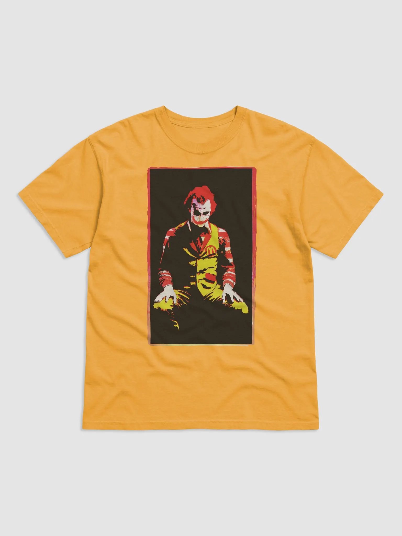 Whimsical Clown Fast-Food | Heavyweight T-Shirt product image (1)