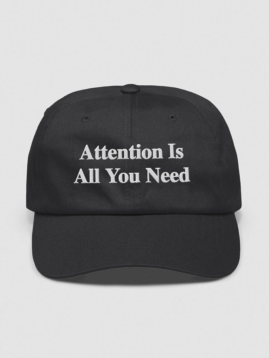 attention is all you need hat (100% cotton) product image (1)