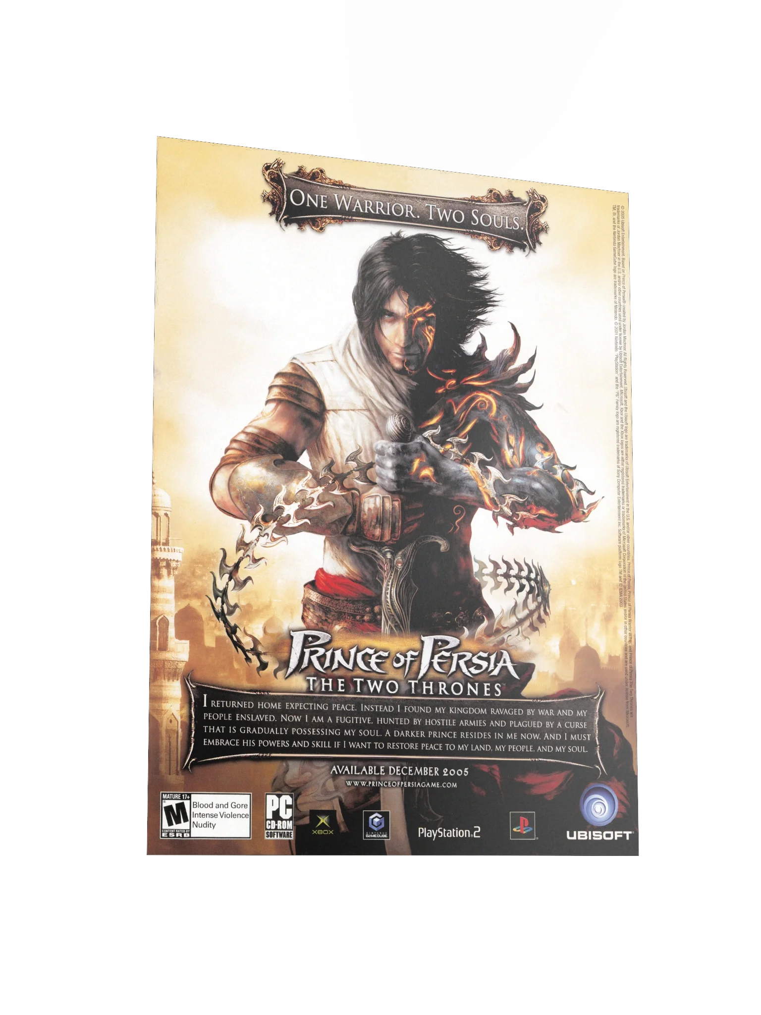 Prince of Persia: The Two Thrones - Promotional Poster/Flyer product image (3)
