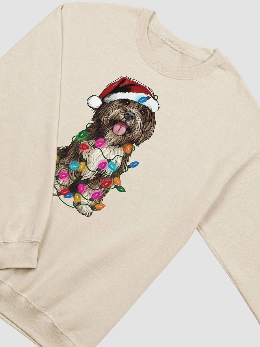 Funny Tibetan Terrier(Brown) Christmas Sweatshirt product image (18)