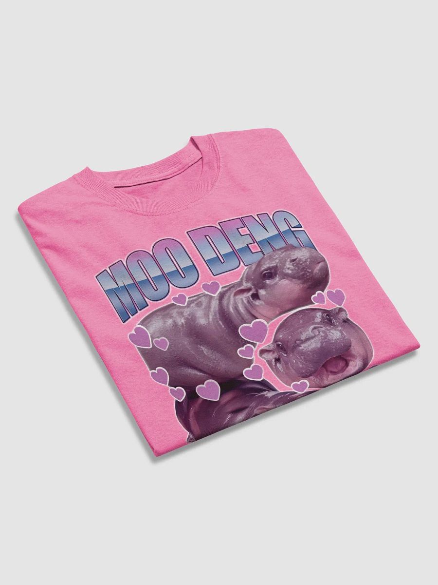 Moo Deng Cute Baby Hippo Tshirt product image (4)