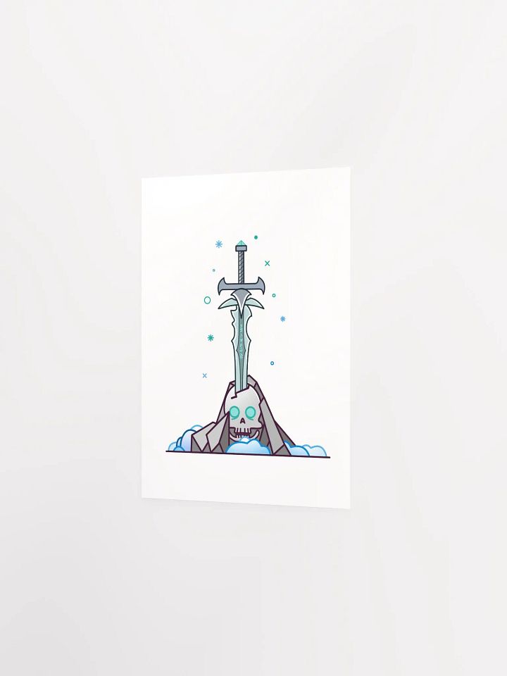 Sword in the Skull - Lich Variation - Poster product image (2)