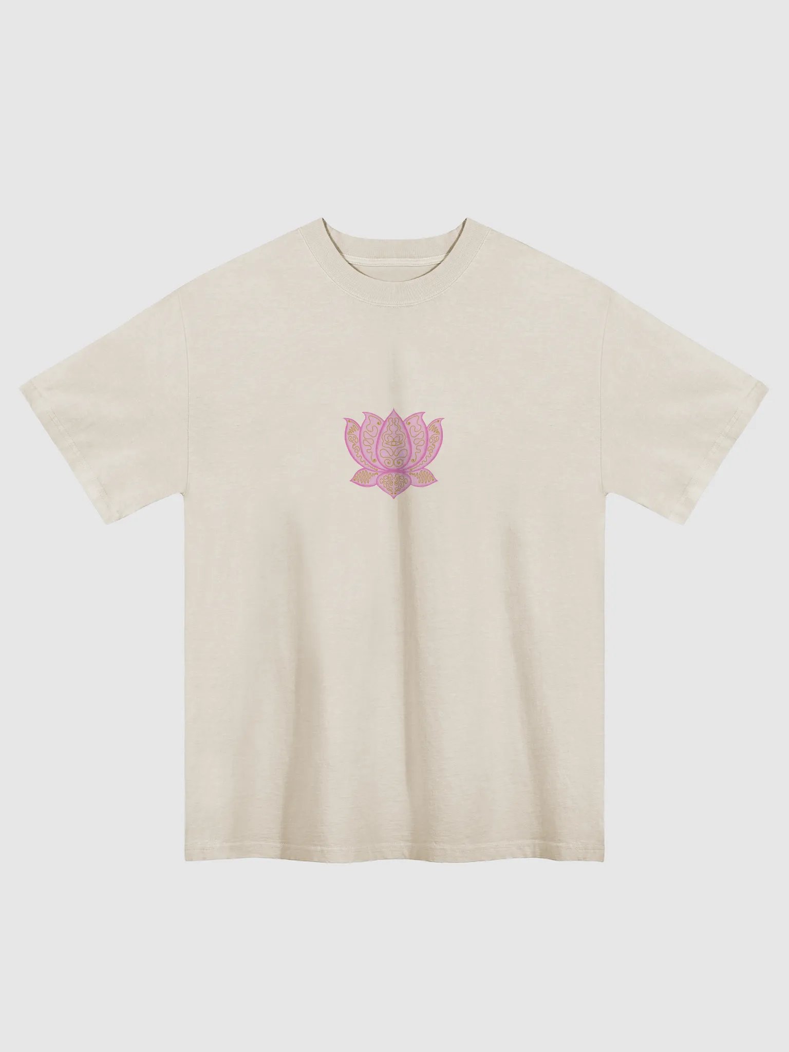 Golden Lotus Symmetry T-Shirt product image (1)
