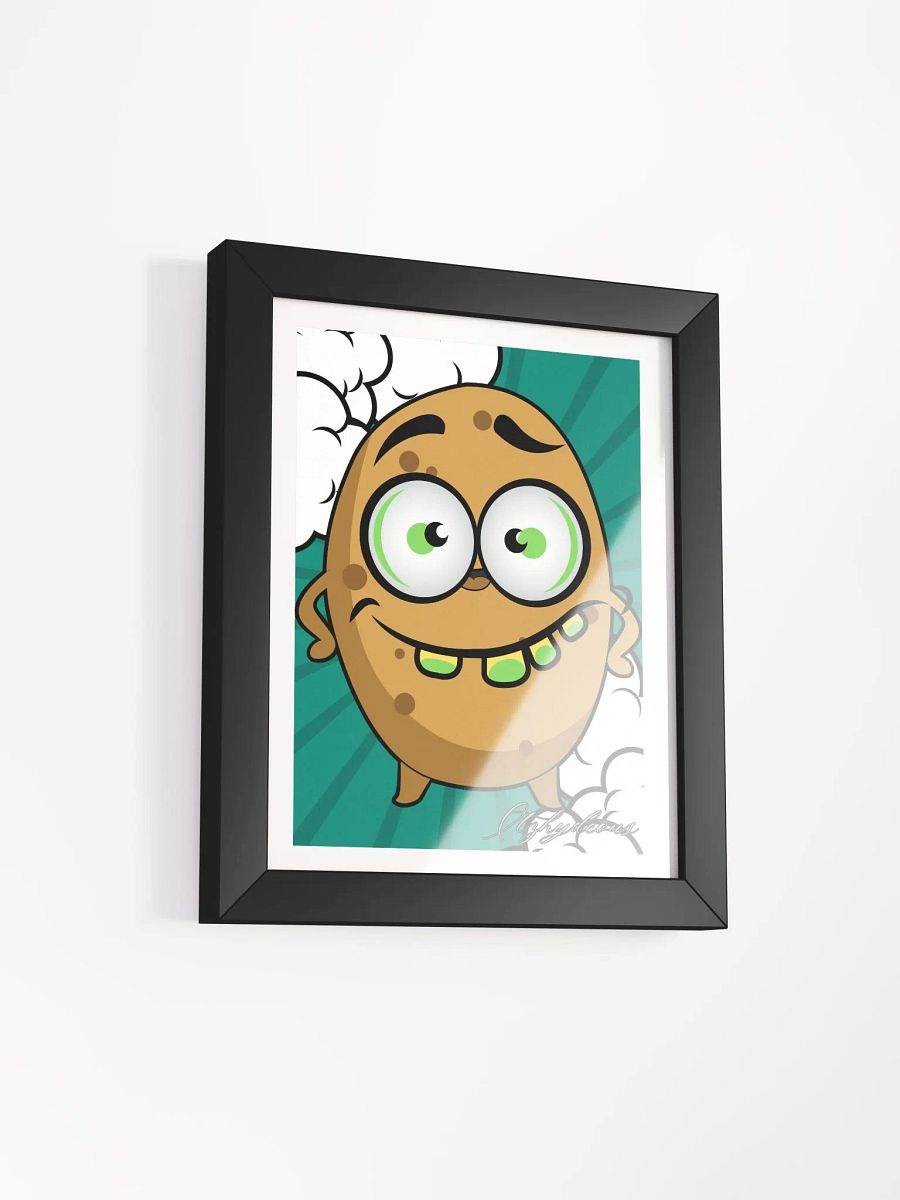 Energetic Grin Matte Poster product image (2)