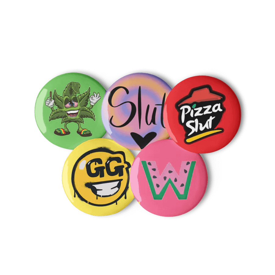 "Watermelon Wonders" Pin Button Set (5-Piece) product image (6)