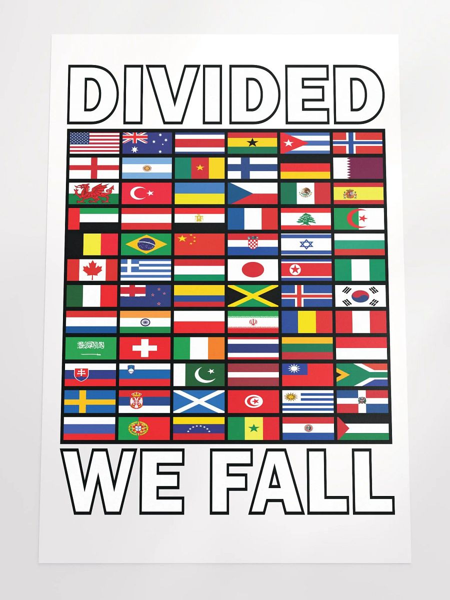 Divided We Fall - Nations - Enhanced Matte Paper Poster product image (4)
