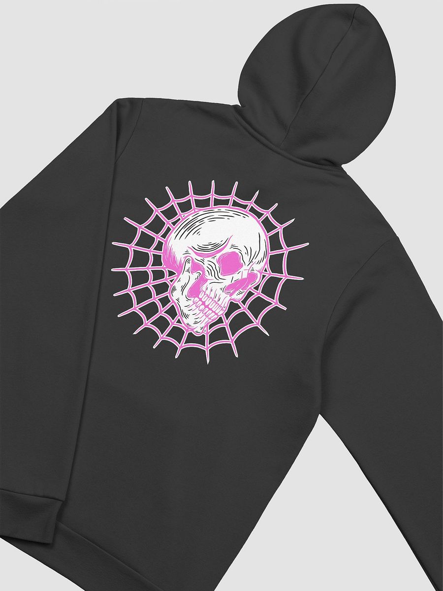 Spider web Skull Pink hoodie product image (22)