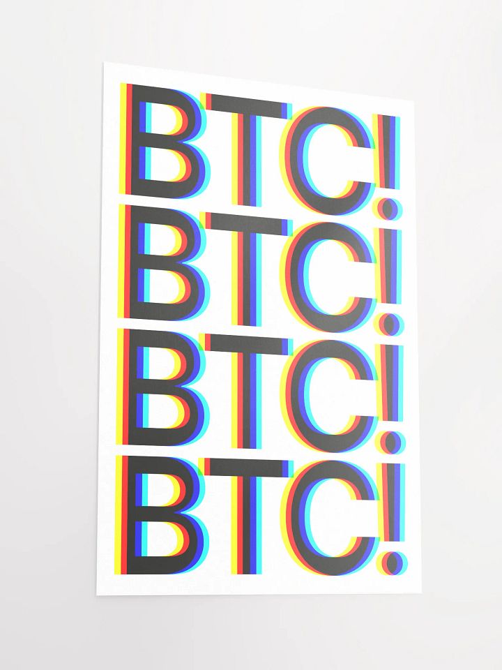 BTC! Pop Poster product image (2)