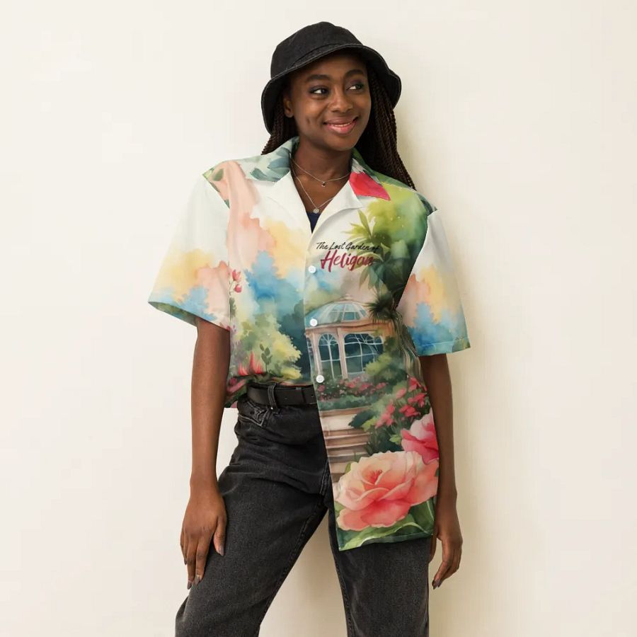 The Lost Garden of Heligan All Over Print Hawaiian Shirt product image (5)