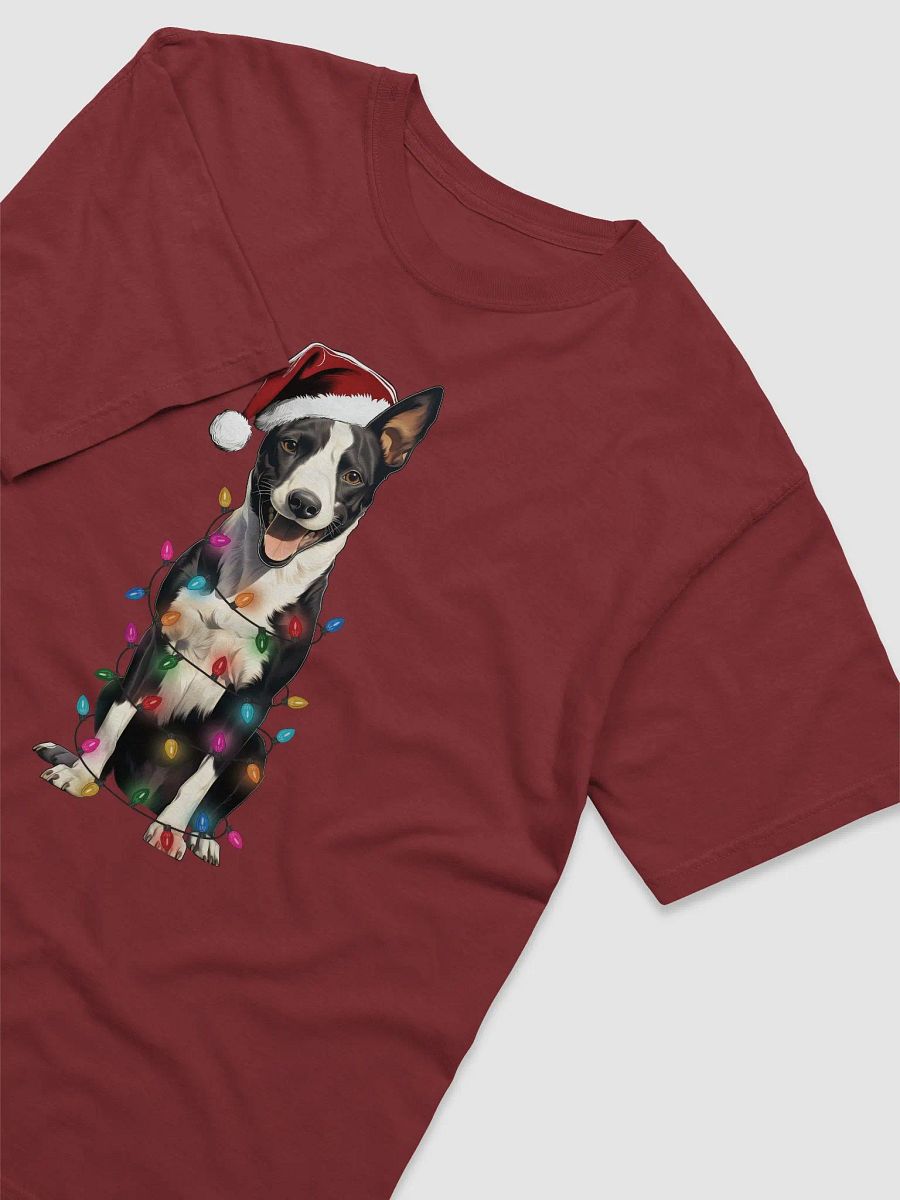 Funny Basenji(Black & White) Christmas T-Shirt for Basenji Paw-rents product image (11)