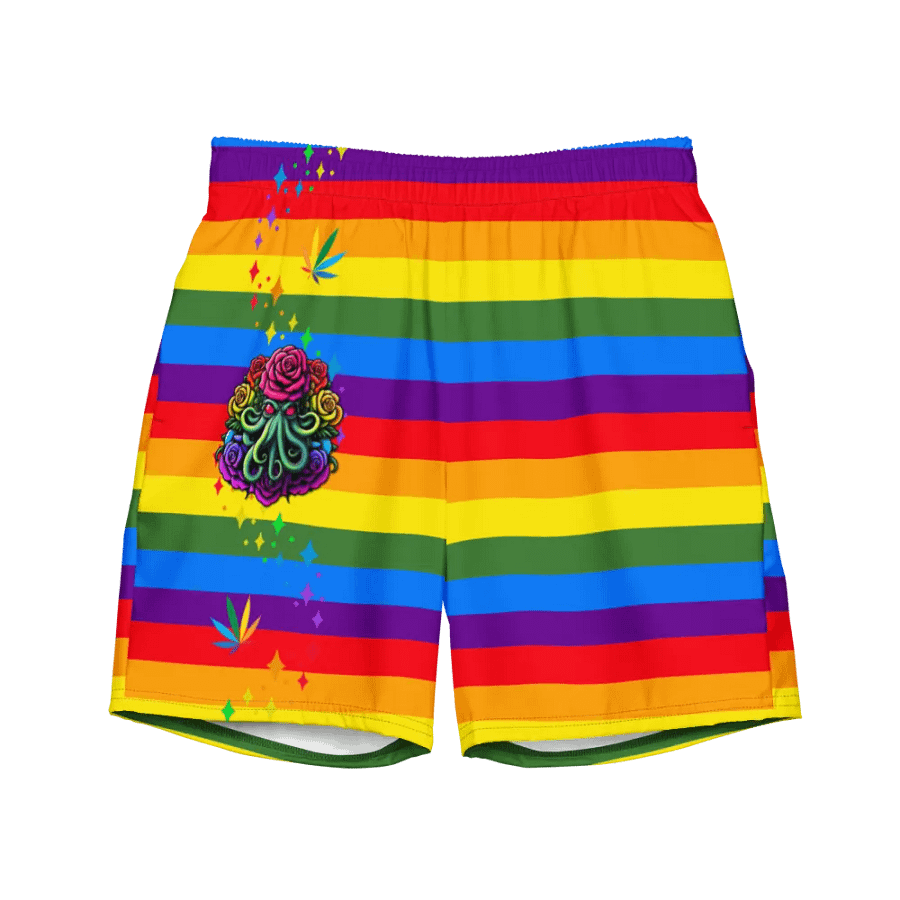 PRIDE Cthulhu Royalty Swim Shorts product image (2)