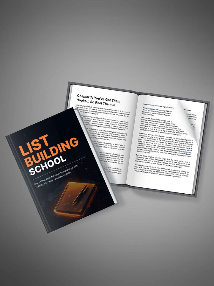 List Building School: Build Profitable Email Lists Fast product image (1)