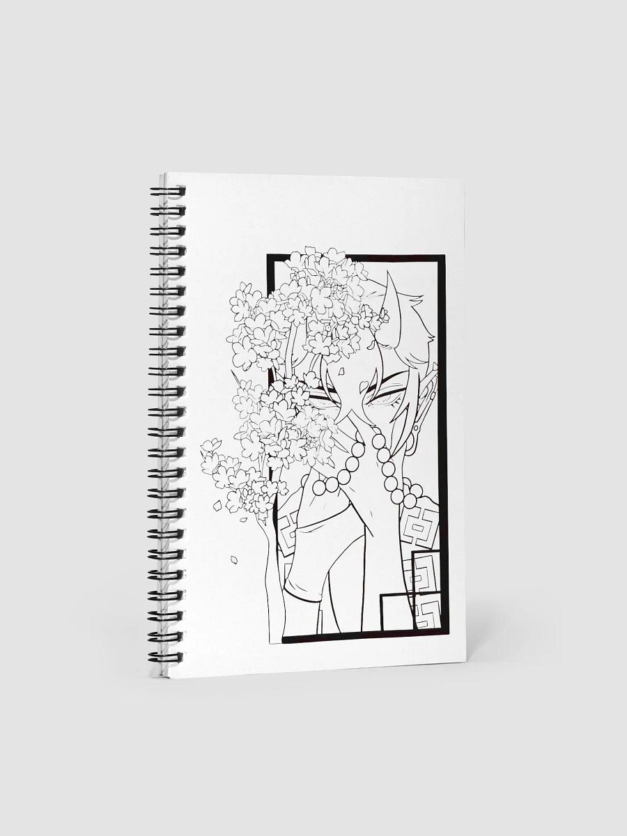 Blacked Cherry Blossom Notebook product image (1)