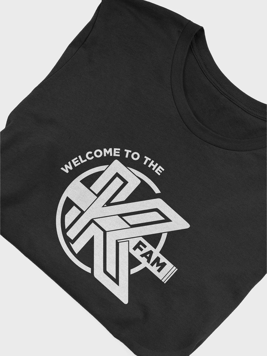 K Fam Bella+Canvas Supersoft T-Shirt - White Logo Front product image (47)