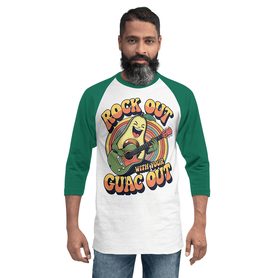 Rockin' Guac Raglan Tee product image (2)