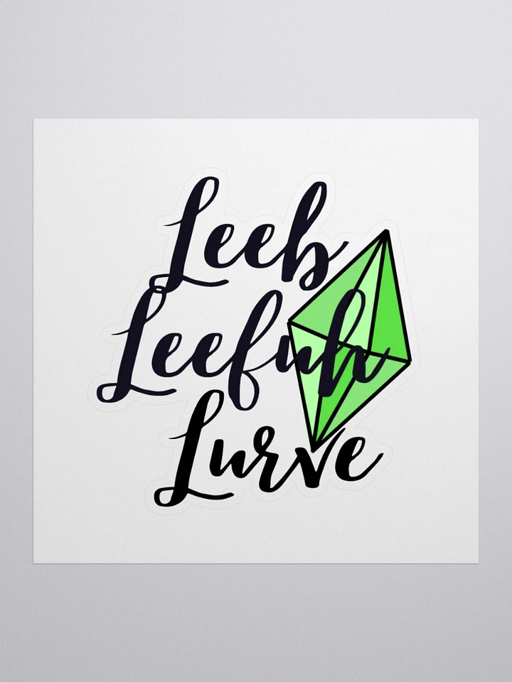 Leeb Leefuh Lurve Sticker product image (1)