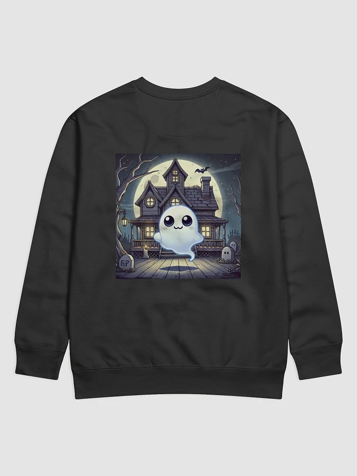 Chibi Ghost Long Sleeve Shirt – Whimsical Haunting product image (2)