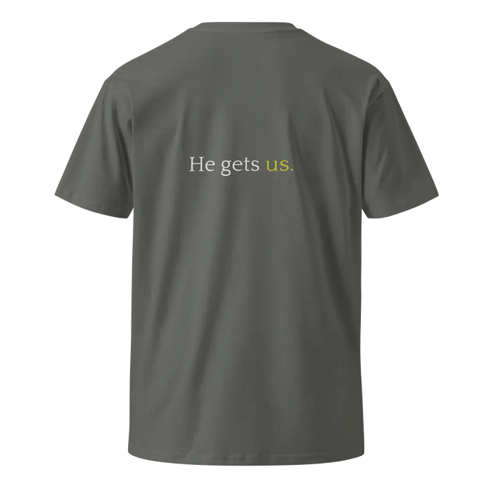 Epicurus Gets Us (As Colour Unisex Premium T-Shirt) product image (2)