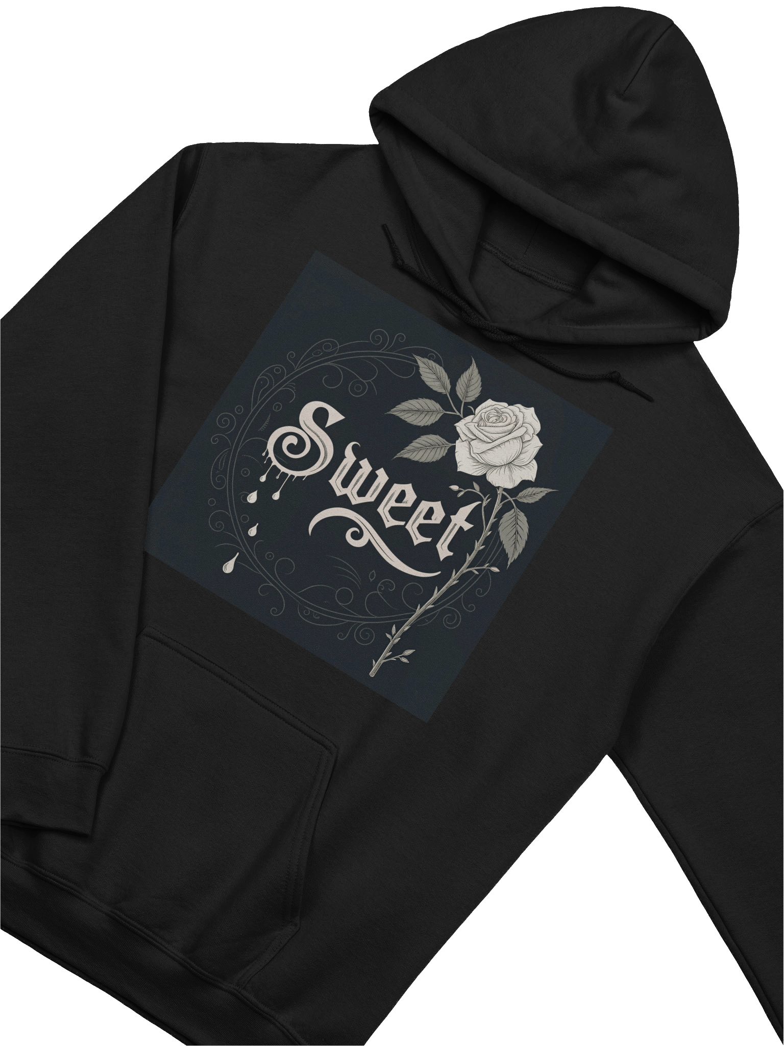 Ornate Rose Sweetness Hoodie product image (27)