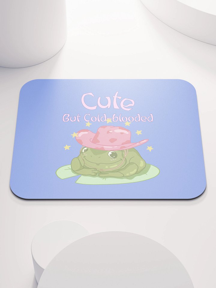 Froggy Cowboy Mouse Pad product image (1)