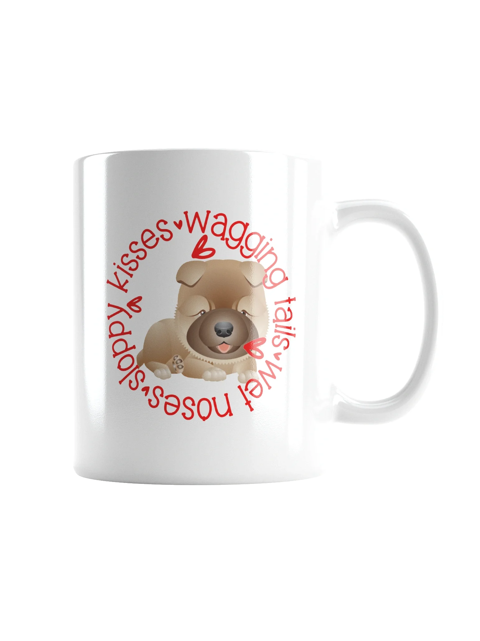 Sloppy Kisses Chow Mug product image (4)