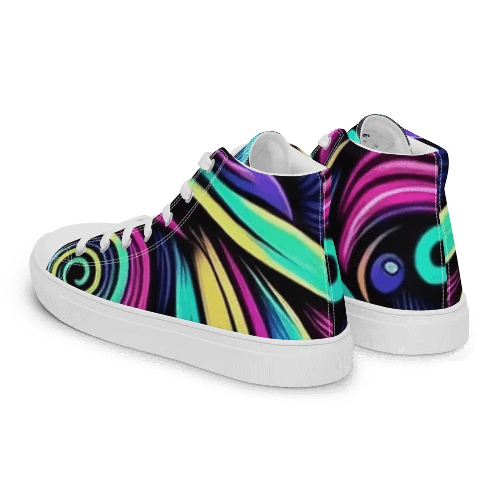 Cool Vibes Kitty Colorful HIGH Tops product image (3)