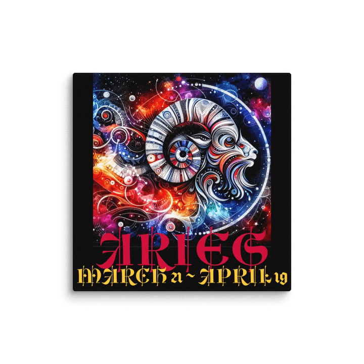 ARIES Zodiac Canvas Print product image (6)