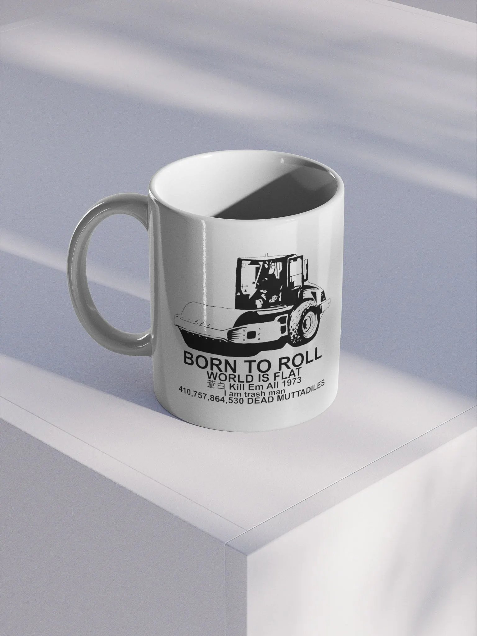 BORN TO ROLL MUG product image (1)