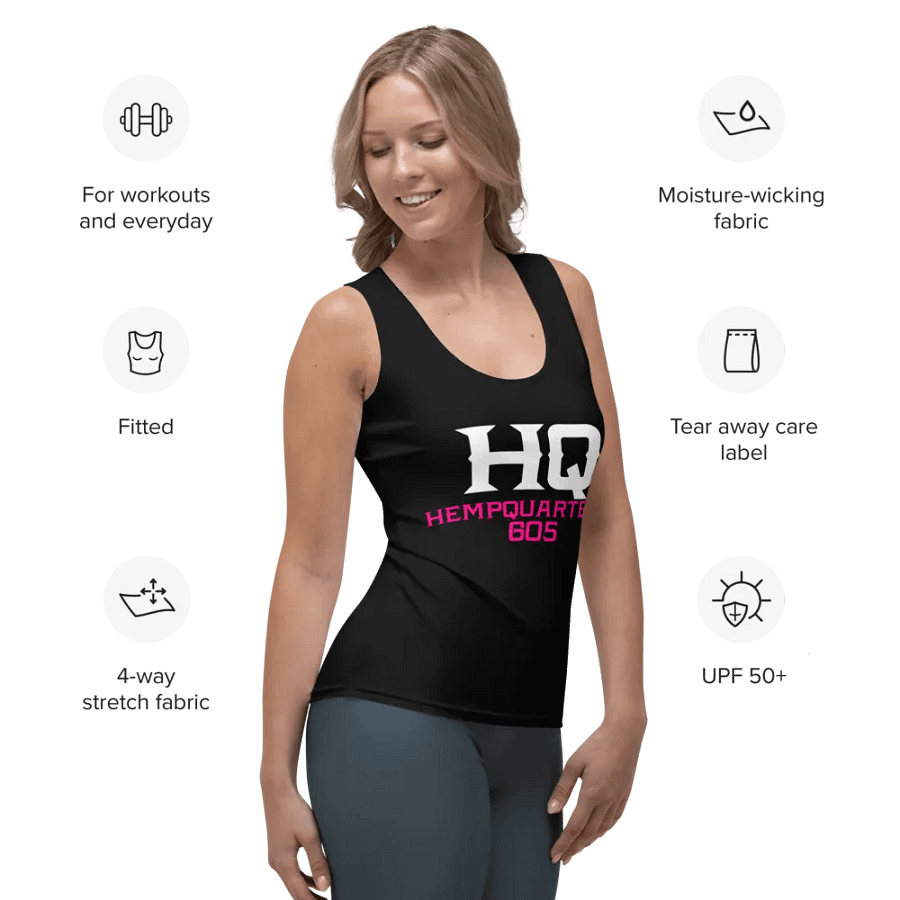 HempQuarters Vertical Pink Tank Top product image (7)