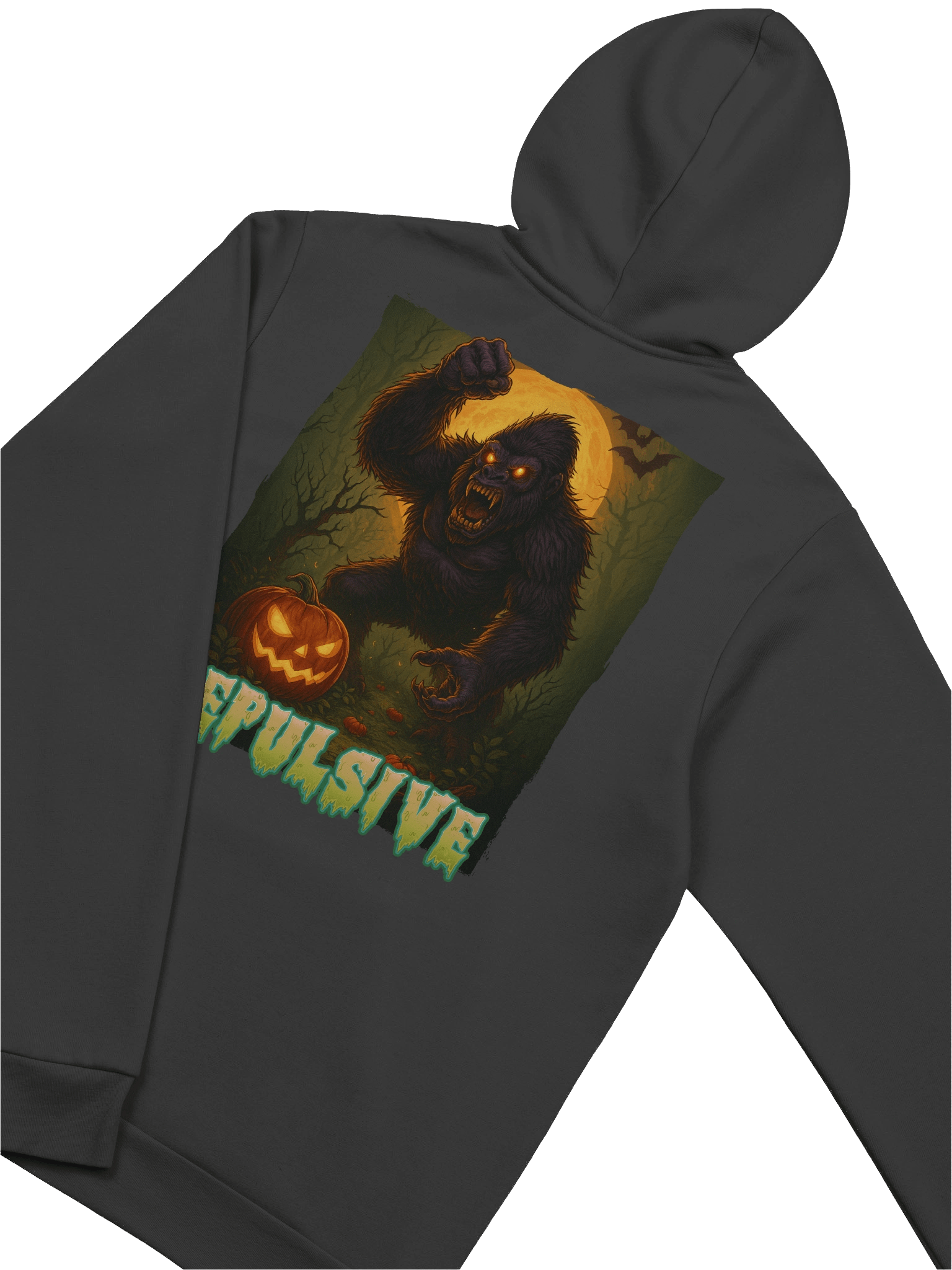 Repulsive “Haunted Forest” - Basic Hoodie product image (1)