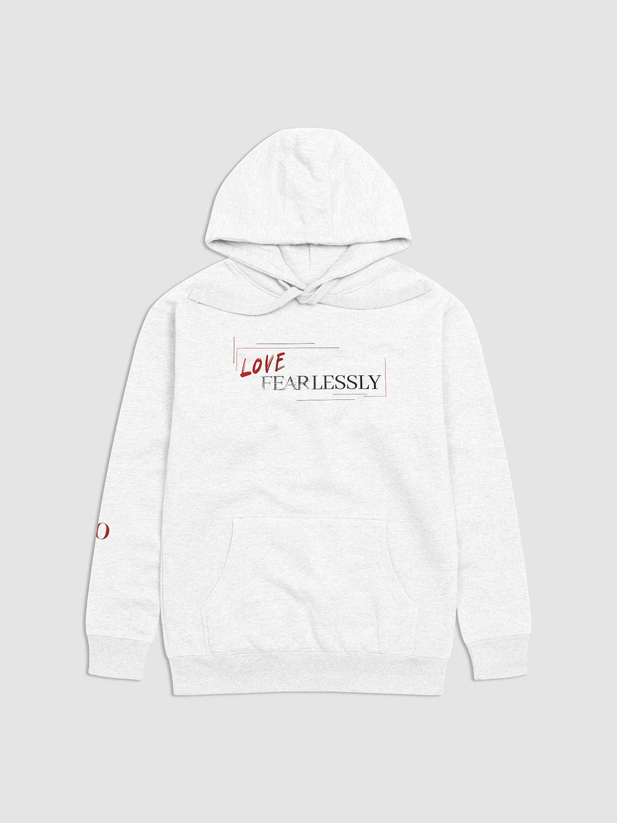 Love Fearlessly White Hoodie product image (2)