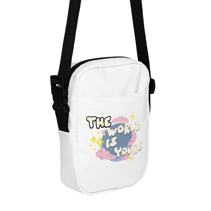 The World is Yours Print Utility Crossbody Bag product image (1)