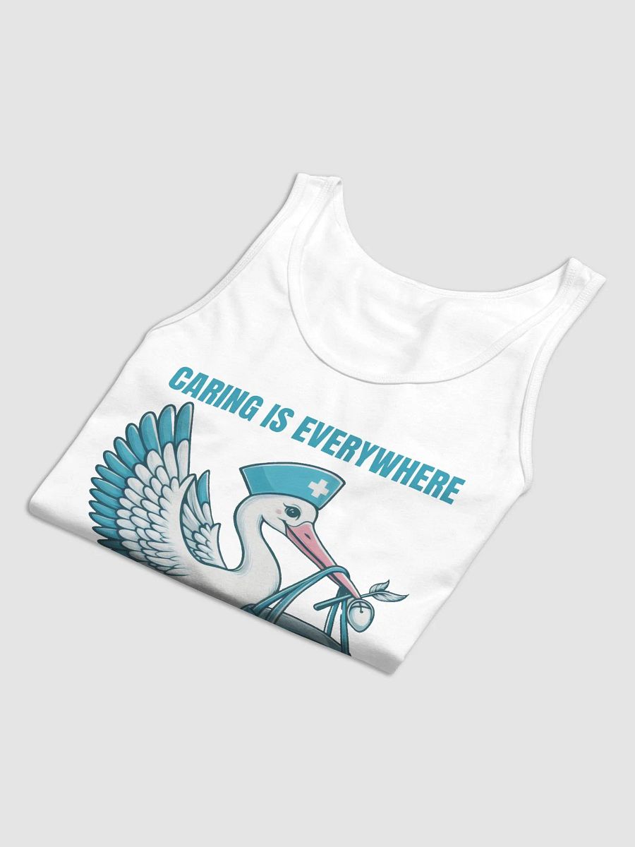 Caring Stork Nurse Jersey Tank product image (30)