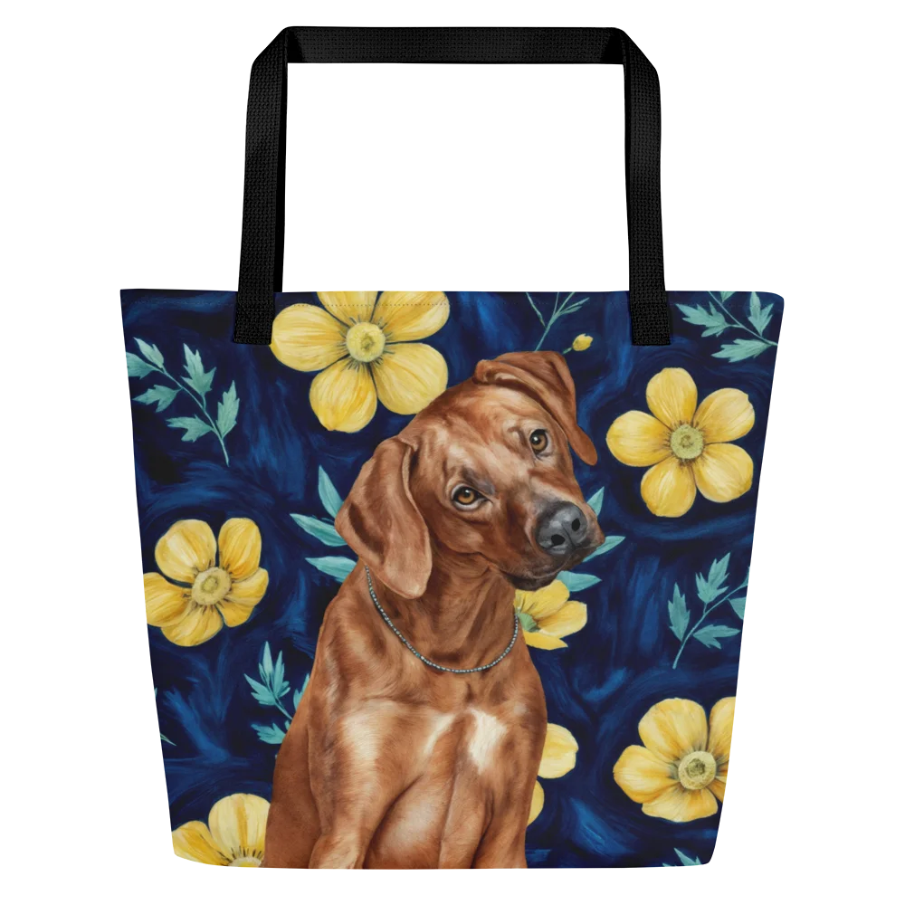 LARGE TOTE BAG WITH POCKET & ALL-OVER PRINT product image (2)