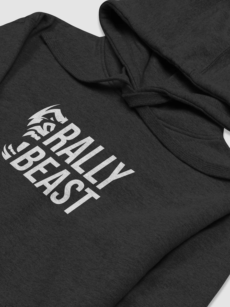 Rally Beast Logo Stacked - White on Black product image (3)