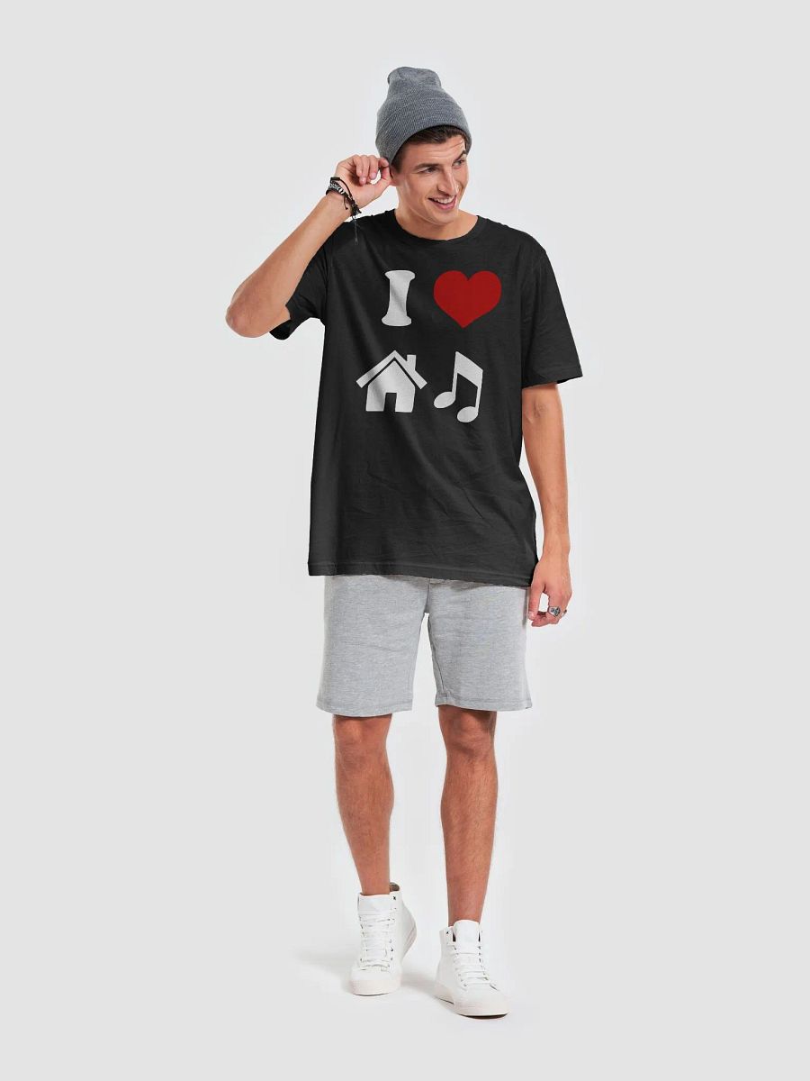 I Love House Music 2 (white red) product image (6)