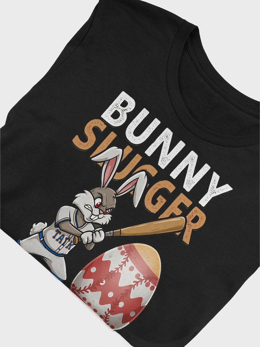 Bunny Slugger Baseball Easter T-Shirt – Funny Home Run Easter Bunny Design product image (33)