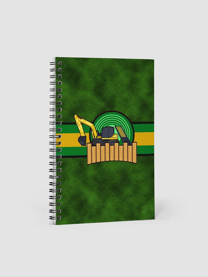 Excavator Exploration Spiral Notebook product image (1)