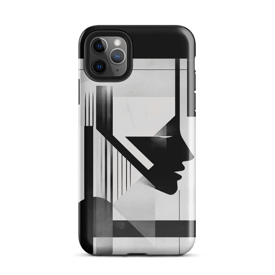 Abstract Persona 003 (Black) (Iphone Tough Case) product image (2)