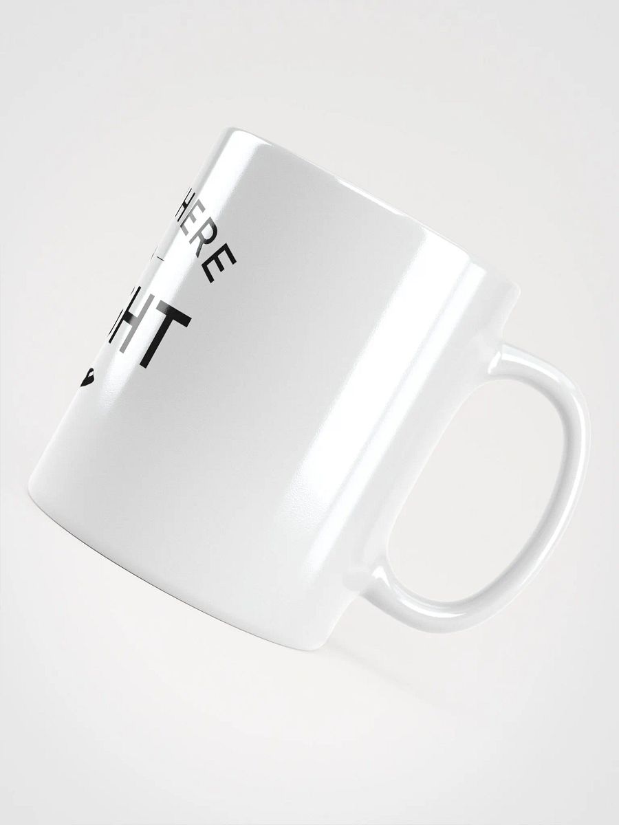 Somewhere on a Flight Mug - White product image (6)