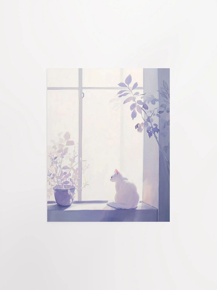 Dreamy Cat Serenity Poster product image (1)