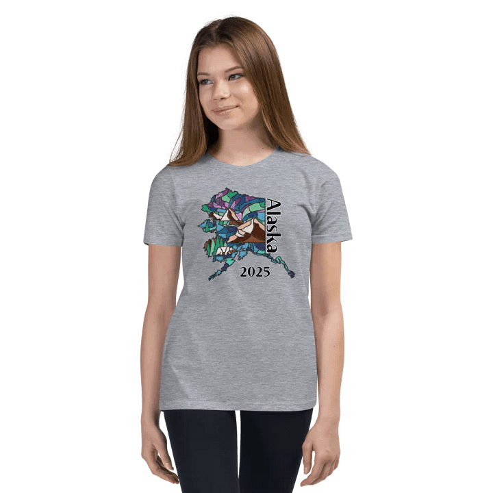 Great Alaskan Family Adventure: Stained Glass Youth Matching Tees product image (2)