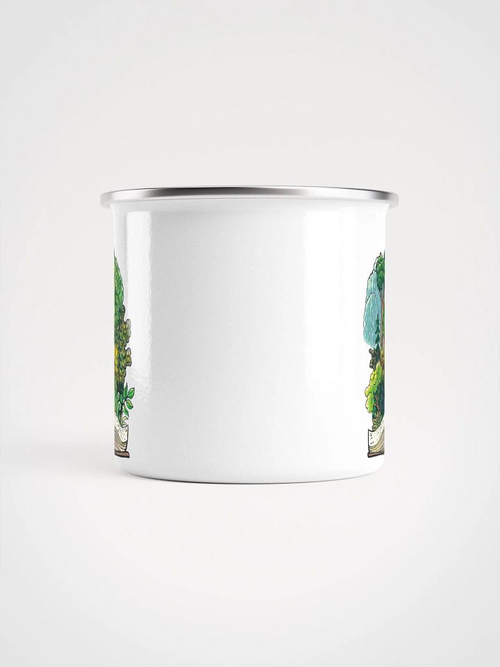 Fantasy Forest Fox Cake - Enamel Mug product image (2)