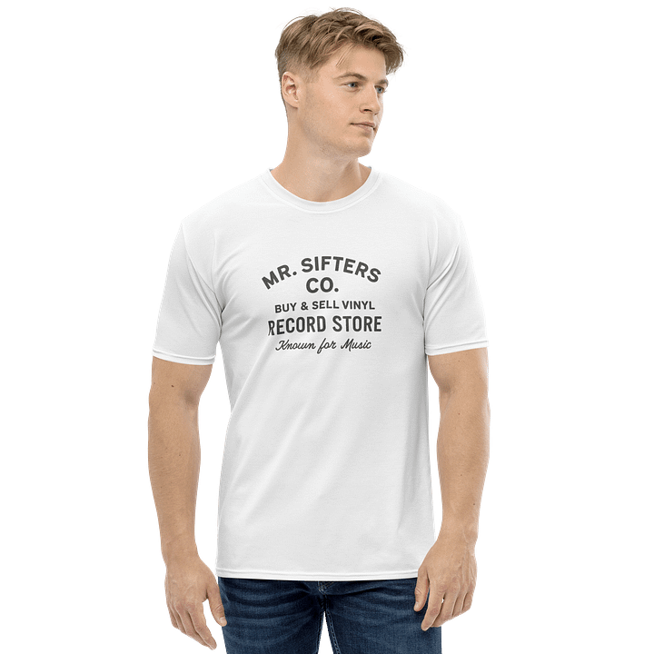 Vintage Sifter Record Store All-Over Print T-Shirt product image (1)