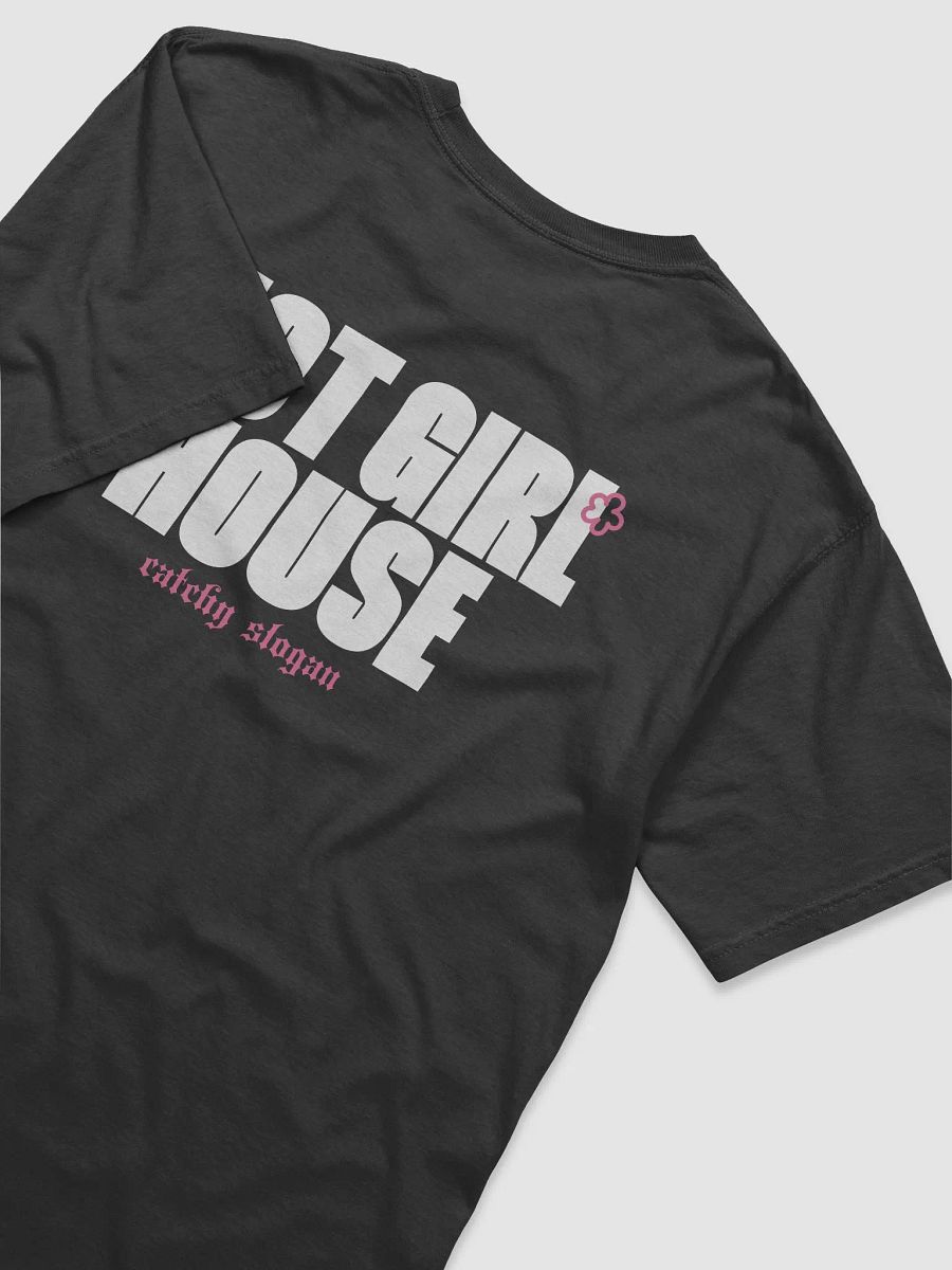 Hot Girl House Tee with Icons and Slogan product image (4)
