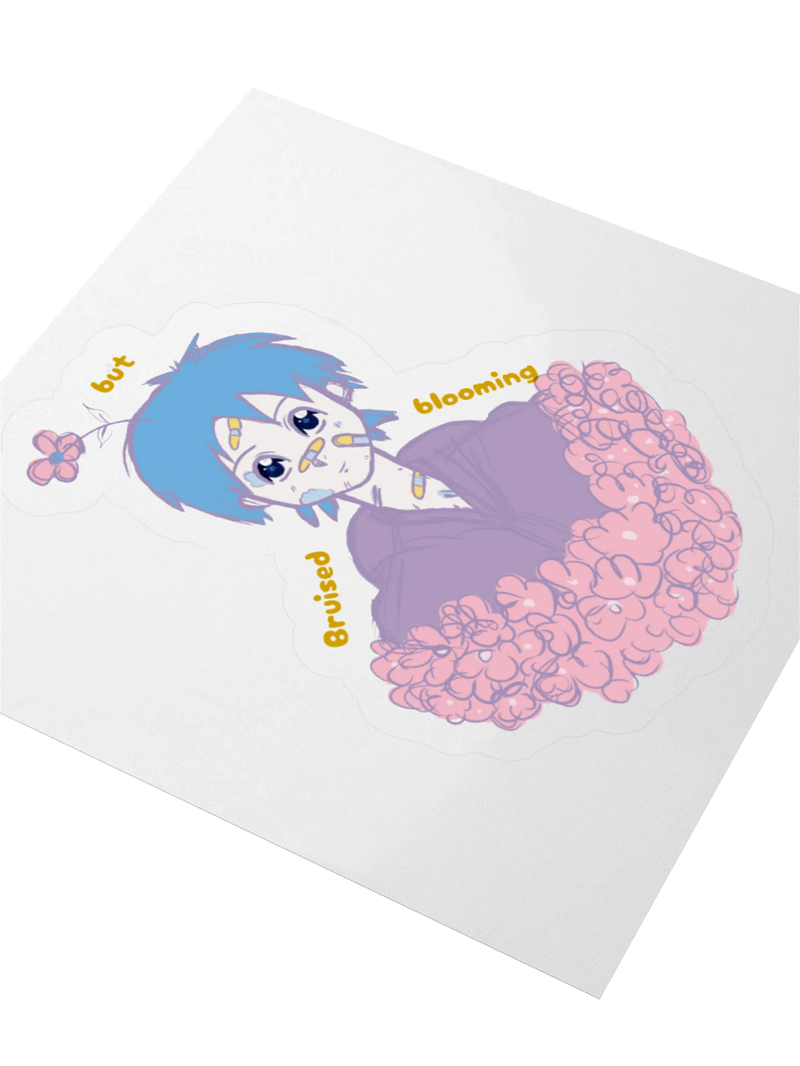 Bruised but Blooming Stickers product image (7)