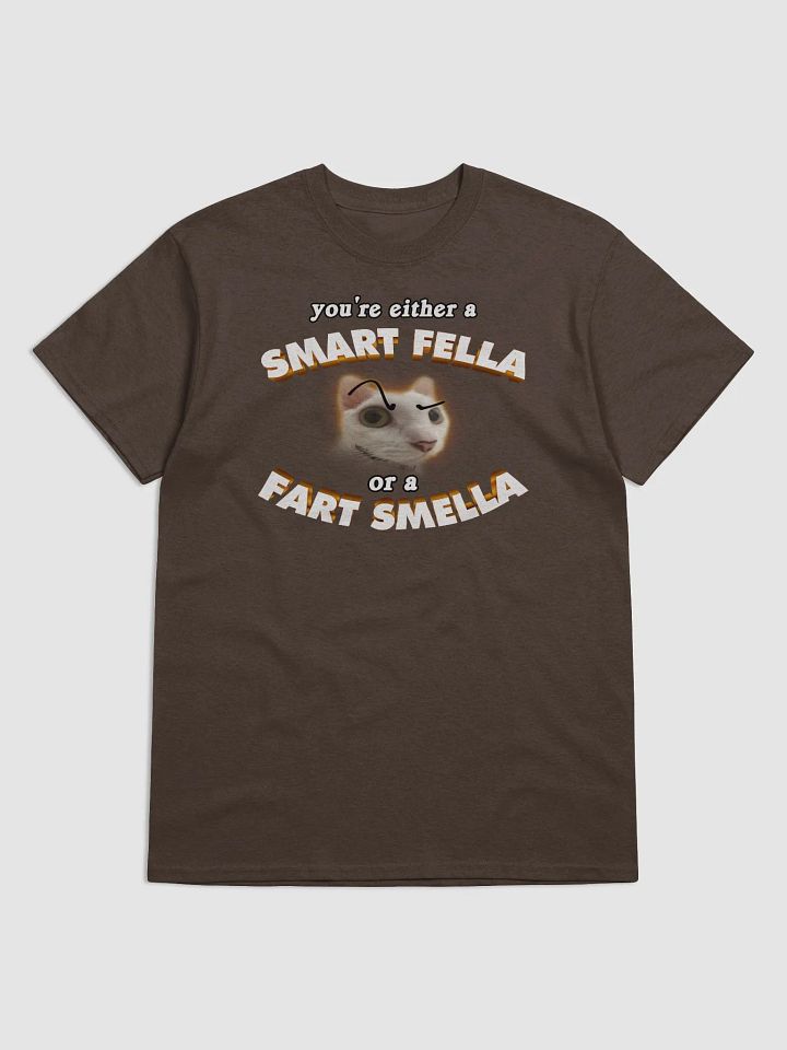 You're either a smart fella or a fart smella T-shirt product image (1)
